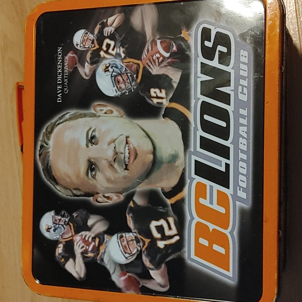 BC Lions Football Club Lunch Box